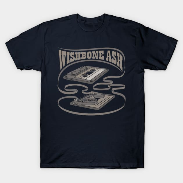 Wishbone Ash Exposed Cassette T-Shirt by Vector Empire